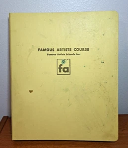 FAMOUS ARTISTS COURSE BOOK Vtg 1960 LESSONS 9-16 Rockwell Whitcomb Dorne Giusti - Picture 1 of 8