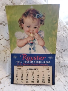 Royster Advertising Calender 1949 #336 - Imagen 1 de 6