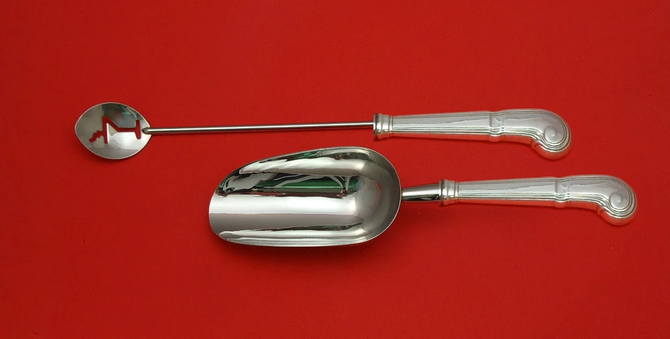 Juego de barras de plata esterlina Castilian by Tiffany and Co 2 piezas HHWS personalizadas Foto 1 de 1