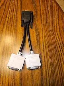 DMS-59 Male to Dual DVI-I Female Y Splitter Cable Adapter Free Shipping - Picture 1 of 4