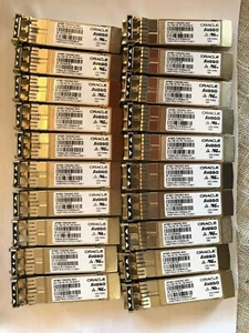 20 x Avago Oracle Dual 10Gb 1Gb AFBR-709DMZ-SN1 530-4449-001 SFP Transceiver Lot - Picture 1 of 2