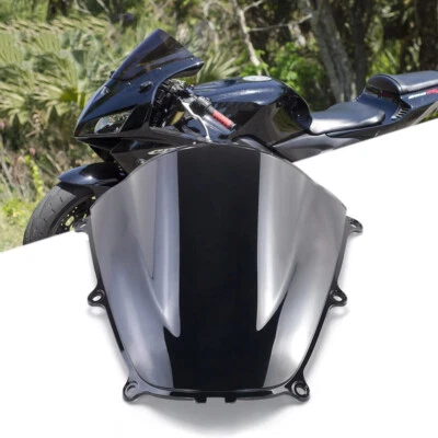 Windscreen Wind Deflector Windshield for Honda CBR600RR F5 2005 2006 Black - Изображение 1 из 4