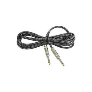 Chord Classic Retro Braided Guitar Lead – 6.3mm Mono Jack Plug (3m) - Picture 1 of 2