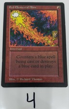 Magic The Gathering Red Elemental Blast BETA #4
