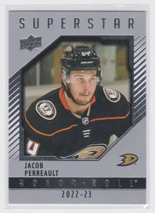 Rollo de honor de cubierta superior 2022-23 Jacob Perreault Anaheim Ducks #HR58 - Imagen 1 de 2