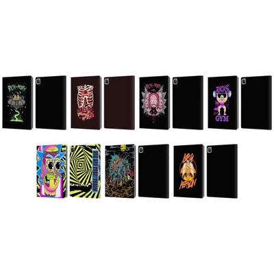 FUNDA LIBRO OFICIAL RICK AND MORTY TEMPORADA 1 Y 2 GRÁFICOS CUERO PARA APPLE iPAD Foto 1 de 4