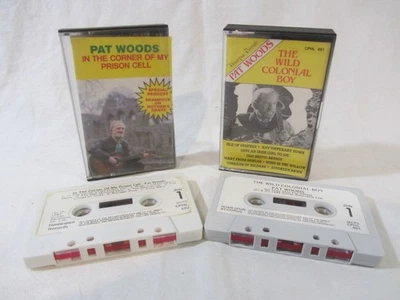 PAT WOODS cass In The Corner Of My Prison Cell & Wild Colonial Boy CPHL492 & 481 - Image 1 of 4