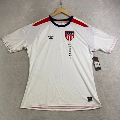 Camiseta deportiva de fútbol Umbro USA para hombre XL blanca roja azul Foto 1 de 4