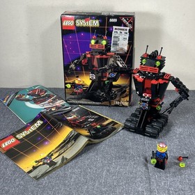 Lego 6889 System Space Spyrius Recon Robot  Set W/ Mini Figure Box And Manual
