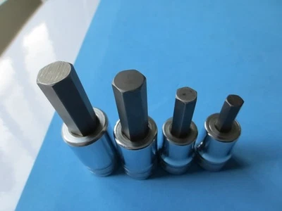 Snap on, 4pc Set, SAE Hex Bit Socket Driver, ½" Drive (5/16, 3/8, 1/2 and 9/16") - Image 1 of 4