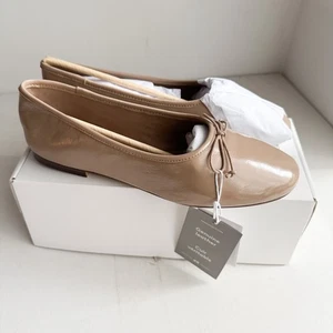 Pisos de cuero ballet beige nude H&M Premium Selection 11 - Imagen 1 de 7