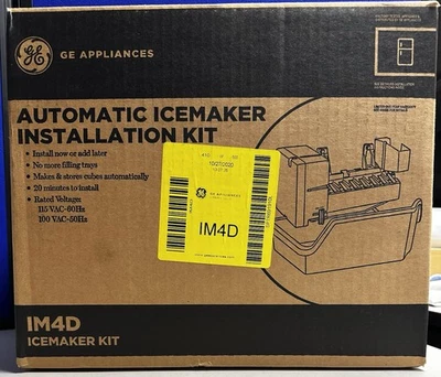 Kit de instalación automática para máquina de hielo GE blanco IM4D nuevo Foto 1 de 4