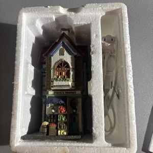 Dept. 56 Corner Grocer #5970-6 Christmas In The City Heritage Village Lighted - Picture 1 of 6