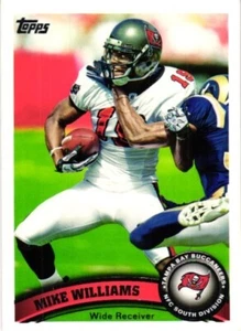 2011 Topps Football #383 Mike Williams Tampa Bay Buccaneers - Picture 1 of 2