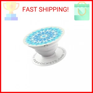 PopSockets: Collapsible Grip & Stand for Phones and Tablets - Blue Ice Star - Picture 1 of 2
