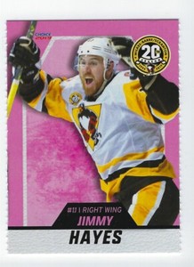 Jimmy Hayes 2018-19 Wilkes-Barre/Scranton Penguins Pink in the Rink