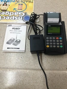 Lipman Nurit 3020 POS EDC Terminal Credit Card Machine Reader Receipt Printer - Picture 1 of 3