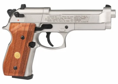 (NEW) Beretta 92FS, Nickel Air Gun by Beretta - Image 1 of 4