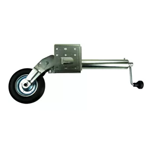 1 Stück 500kg Automatik Schwerlast Stützrad 200x60 für PKW Anhänger Trailer Neu - Bild 1 von 12