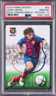 Lionel Messi 2004 Panini Mega Cracks #62 Barca Accion RC PSA 10