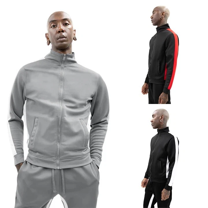 Chaqueta deportiva REBEL MINDS informal suave elástica a rayas lisa para hombre 100-501 Foto 1 de 1