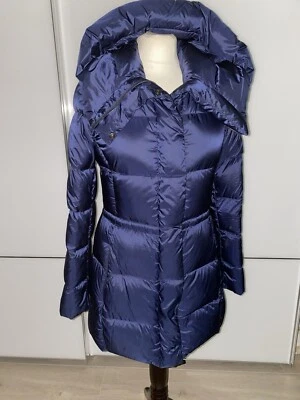 ADD DAUNEN PARKA DAUNE JACKE WINTERJACKE, DUNKELBLAU, 38/S,-kl.M Top Zustand ! - Bild 1 von 4