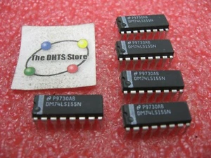 DM74LS155N National Semi TTL Doble 2-4 Línea Decodificador IC 74LS155 74155 - NOS Cantidad 5 - Imagen 1 de 1