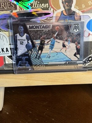 2021-22 Panini Mosaic #28 Ja Morant Grizzlies Montage - Image 1 of 2