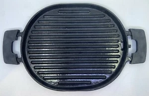 NuWave P5 Oval Cast Iron Grill All Handles Cast Iron - Picture 1 of 6
