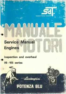 Lamborghini Tractor Engines R235 R653 R654 R754 R854 R955 R1056 R1256 Workshop - Picture 1 of 1
