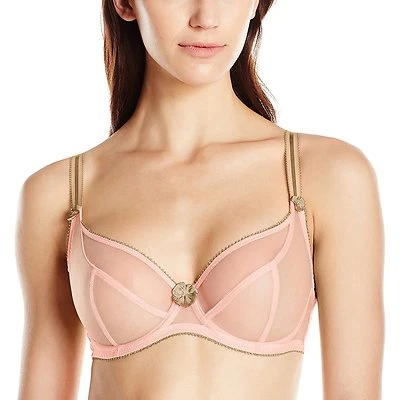 Claudette Women Dessous 3 Part Cup Full Coverage Bra First Kiss Matchstick - Image 1 of 2