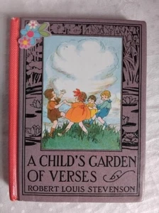 Mini hardcover vintage book A Child's Garden of Verses by Robert Louis Stevenson - Foto 1 di 6