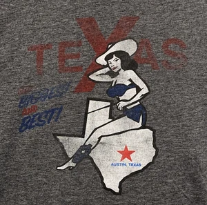 T-Shirt MED Texas "The Biggest And Best! Tyler's Taproom T-Shirt - Picture 1 of 3