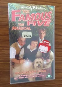 The Famous Five The Musical - Smuggler's Gold [VHS VIDEO] NEW & SEALED 1990s - Picture 1 of 3