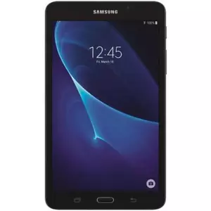 Samsung Galaxy Tab A SM-T280N 8GB Wi-Fi BLACK TABLET Phone 7" Original - Picture 1 of 5