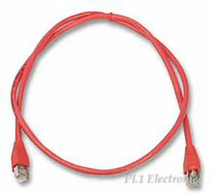 VIDEK   2965-10R   PATCH LEAD, CAT5E, RED, 10M - Picture 1 of 1