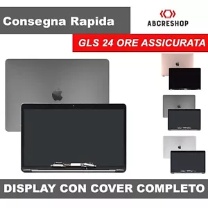 LCD DISPLAY RETINA MACBOOK AIR 13 M1 (2020) A2337 COVER COMPLETA SCHERMO EMC3598 - Foto 1 di 4