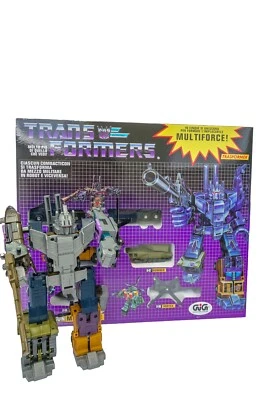 TRANSFORMERS G1 Reissue Bruticus Multiforce Action Figure New in Box - Image 1 of 4