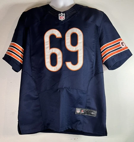 Nike NFL Chicago Bears On Field Jared Allen 69 Embroidered Blue Jersey Size 40 Cover