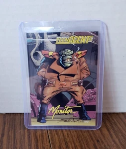 1993 Topps Comics Teen Agents Monitor Promo Card Walt Simonson Artwork - Picture 1 of 3