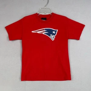 Vintage New England Patriots Shirt Kids Medium NFL Reebok Football Casual Fan - Picture 1 of 11