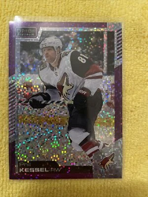 2020-21 OPC PLATINUM VIOLET PIXELS PARALLEL CARD /399 - PHIL KESSEL - Image 1 of 2