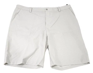 Men's ASHWORTH Flat Front Shorts Size 40 White Pebble Golf NWT - Picture 1 of 4