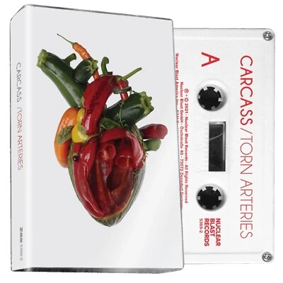 Carcass - Torn Arteries (Limited Edition 2024 White Cassette - NEW) Death Metal - Bild 1 von 4