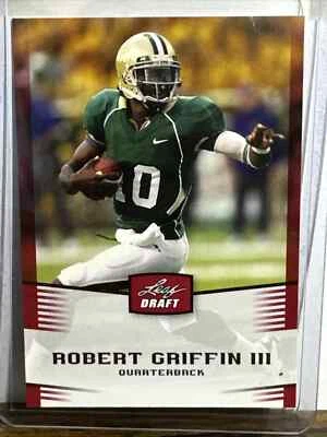 Leaf Draft Robert Griffin #40 Baylor Bears RC 2012 Foto 1 de 2