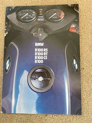 BMW Motorcycle Range Brochure  1982 - Image 1 of 3