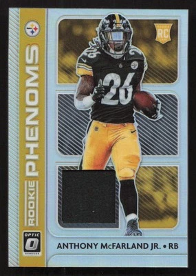 2020 Donruss Optic Anthony McFarland Jr. Rookie Phenoms #RP-41 Relic Card - Image 1 of 2