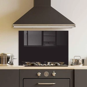 Tempered Glass Kitchen Backsplash, Stove Back Cover, Stove Splashback, Cuttin... - Picture 1 of 8