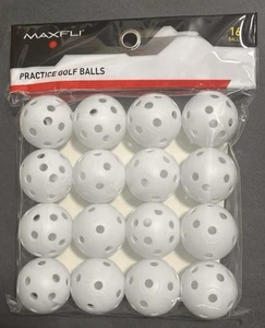 MaxFli Practice Golf Balls 16 ct - Picture 1 of 2