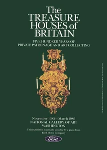 1986 Ford: Treasure Houses of Britain Vintage Print Ad - Picture 1 of 1